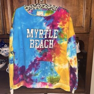 Tie Dye Myrtle Beach Sweatshirt